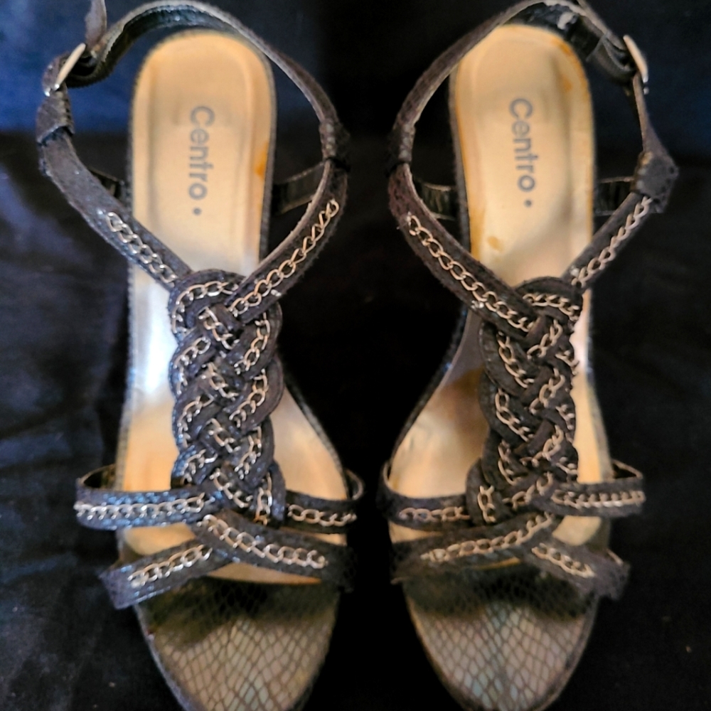 Black stilettos